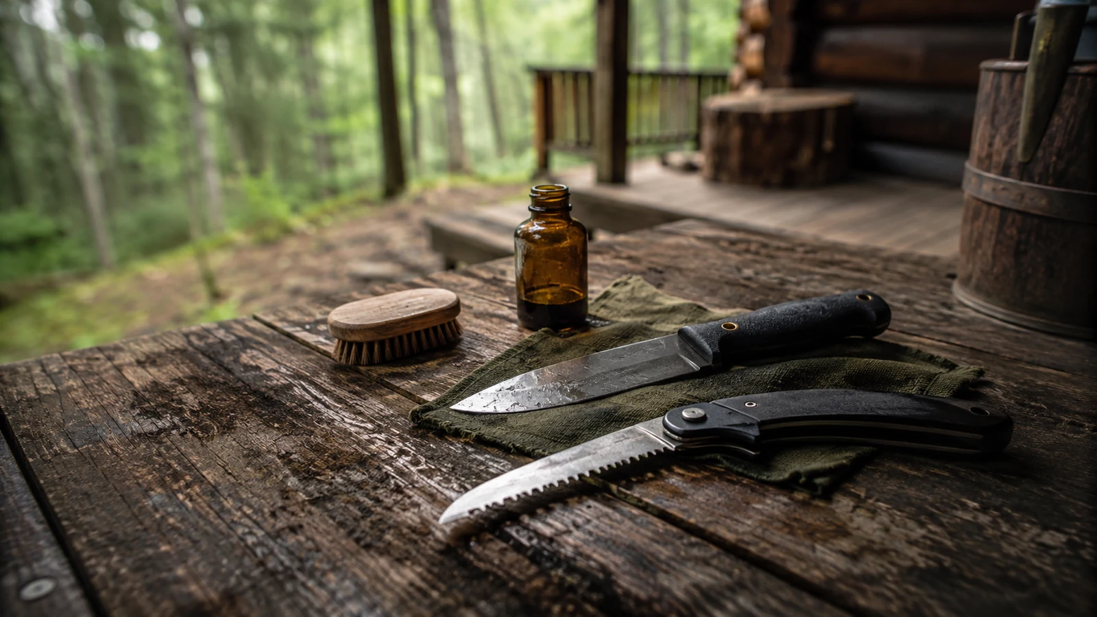 Entretenir couteau et outils de camp — illustration 2